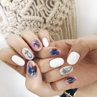 ネイル 🌞💜 KAORI 🌴のネイルデザイン