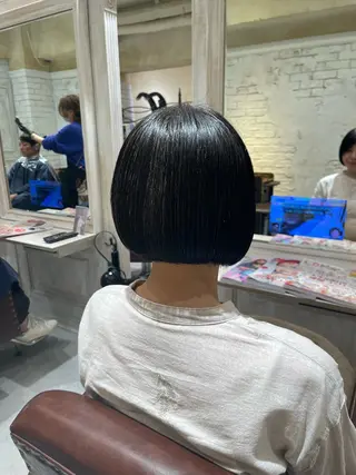 ショート luce所属・千代 夏輝のヘアスタイル