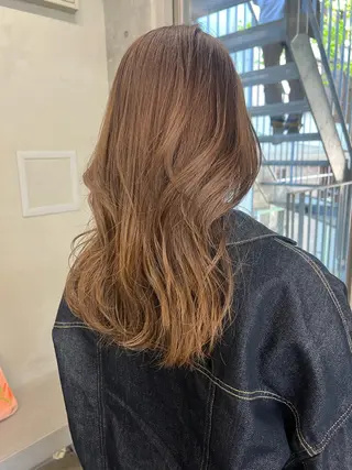 ミディアム カラー ボブ/パーマ 🐕🦺Nagiのヘアスタイル