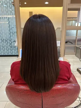 セミロング 小坂直輝【髪質改善・ 似合わせカット】のヘアスタイル