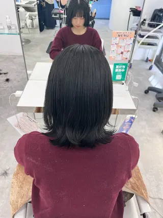 ミディアム カラー レイヤーカット×艶髪 /Ayanaのヘアスタイル