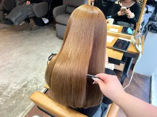 ロング 🦈AKARI🦈 袋町/韓国風/透明感のヘアスタイル