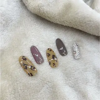 ネイル ⭐︎休業中の練習⭐︎ JNA認定講師髙橋のネイルデザイン