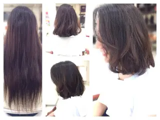 ミディアム いけだ ゆうのヘアスタイル