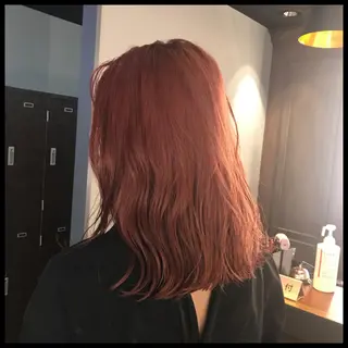 ミディアム カラー ヘアアレンジ 天王寺/阿倍野 tocca rieのヘアスタイル