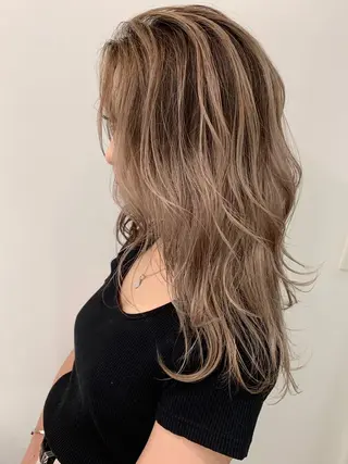 ロング カラー 髪質改善will hairdesignのヘアスタイル