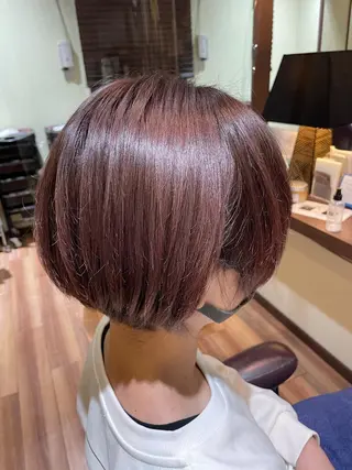 ショート 髪質改善 個室美容室 calm 新田 美容院【カルム】所属・【カルム】 スズキのヘアスタイル
