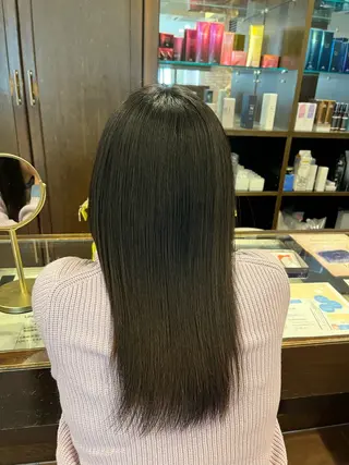 ロング パーマ 城内 心優のヘアスタイル