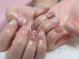 ネイル まるみ ♡のネイルデザイン
