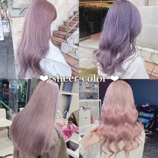 ミディアム カラー ヘアアレンジ メンズ キッズ お悩み解決美容師 💐AMIのヘアスタイル