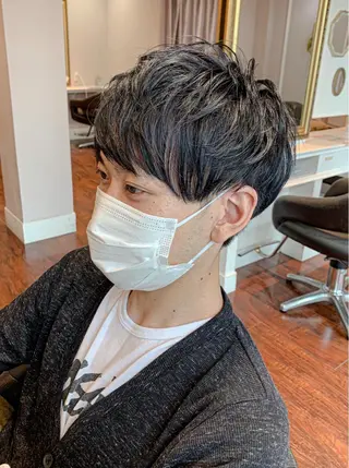 ショート ハルキ/ 髪質改善のヘアスタイル