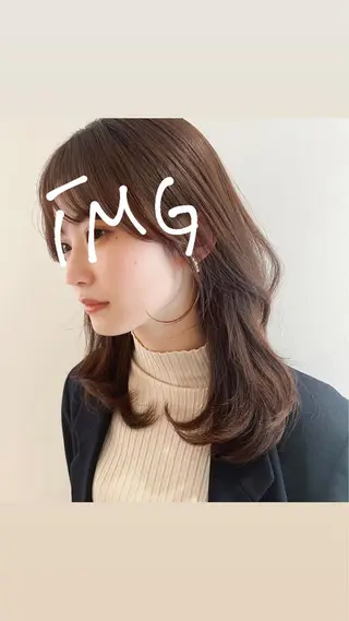 ロング 中本 日葵梨のヘアスタイル