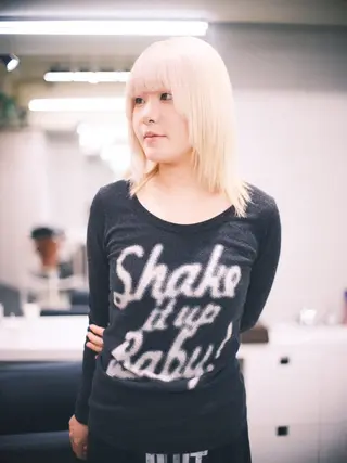 ミディアム カラー ヘアアレンジ 個性爆弾💣 ダブルカラー/ゆかのヘアスタイル