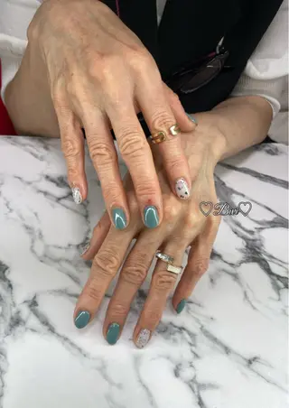 ネイル ♡Bivi♡自爪に 優しいネイルサロンのネイルデザイン