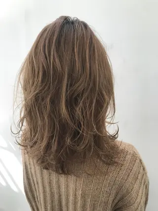 ミディアム PEAKS　渋谷店所属・髪質改善🌟 TAKERUのヘアスタイル