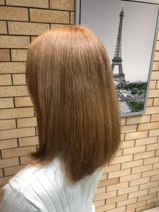 ミディアム カラー モテ髪作ります✨ NAGISAのヘアスタイル