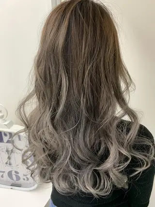 ロング カラー WEST O LAND所属・WEST OLAND 安藤のヘアスタイル