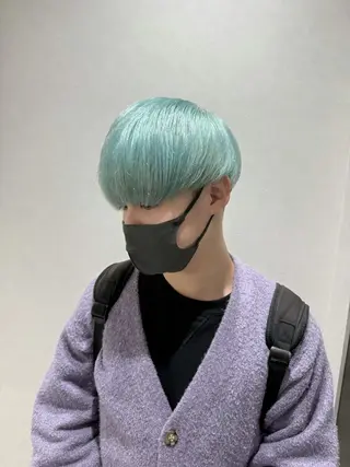カラー メンズ 𝐑𝐲𝐮𝐤𝐢 【店長】ALEAPのヘアスタイル