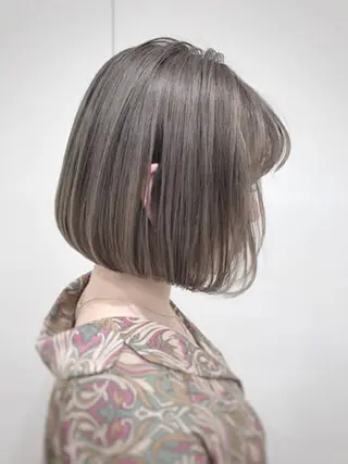 ミディアム ヘアアレンジ 艶髪韓国レイヤー 🇰🇷✨小清水✨のヘアスタイル