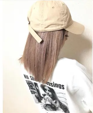 セミロング カラー パーマ ヘアアレンジ メンズ キッズ ネイル マツエク・マツパ 酸性ストレート 髪質改善大槻勇樹のヘアスタイル