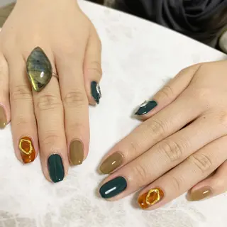 ネイル 竹本 愛のネイルデザイン