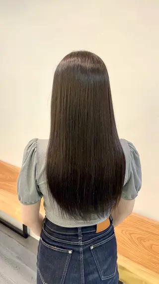 ロング カラー ヘアアレンジ メンズ 大西 れいやのヘアスタイル