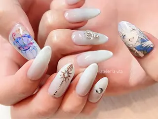 ネイル atelier la vita所属・lavita. mimuraのネイルデザイン