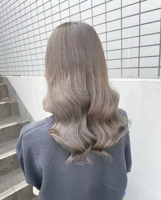 ロング カラー 赤み消しカラー 🍀JUNKIのヘアスタイル