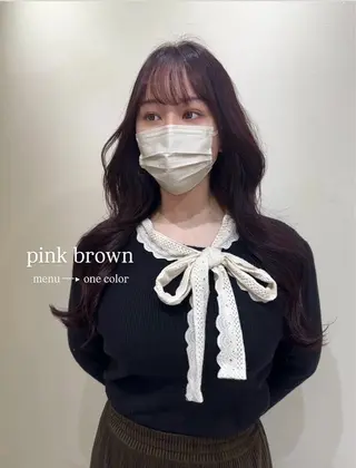 ロング ワンホン×髪質改善 つのーか🩶🫧のヘアスタイル