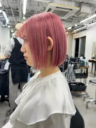 ショート カラー RYOSUKE ハイトーンのヘアスタイル