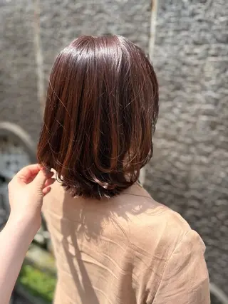 ミディアム 伊藤 アユミのヘアスタイル