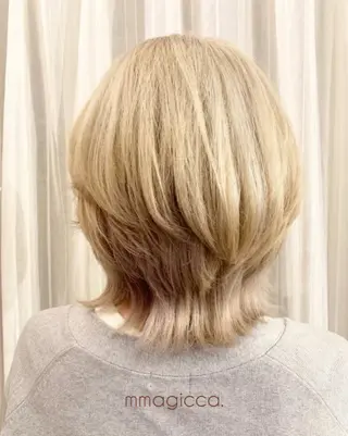 カラー mmagicca. 【 まじか. 】のヘアスタイル