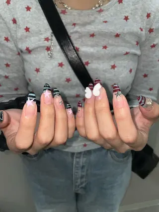 ネイル GO TODAY 吉祥寺Glint所属・うの 韓国ﾈｲﾙ໒꒱⋆⭒˚のネイルデザイン