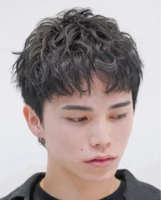 パーマ メンズ 仙台フェザーパーマ/ fifth/遠藤楓雅のヘアスタイル