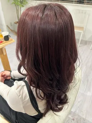 ミディアム カラー 💙まこと💙艶 カラー(Rico)のヘアスタイル