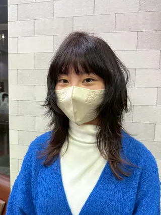 ロング ハイトーン×艶カラー 🤍MIZUKIのヘアスタイル