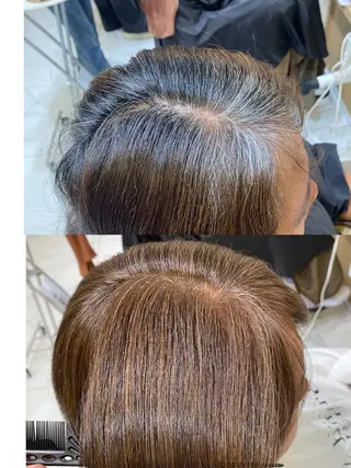 ショート カラー 坂井 茅聖のヘアスタイル