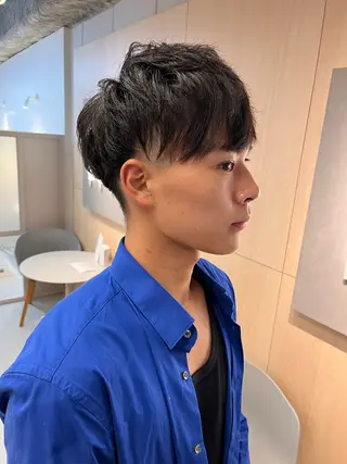 ショート メンズ 恒松 大毅のヘアスタイル