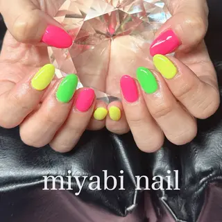 ネイル miyabi nail 桂川駅近くのネイルデザイン