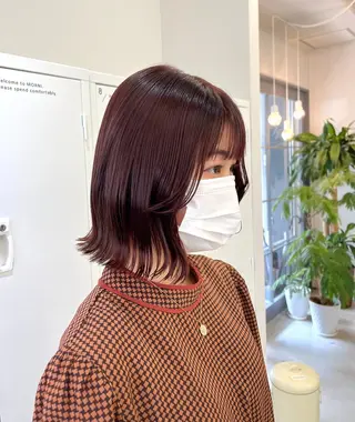 ミディアム カラー 神原 茉依🩰🪩のヘアスタイル