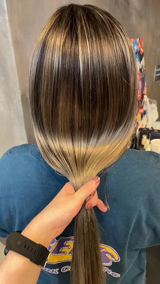 ロング ミヨシマユ✨ チーフ就任記念🌈のヘアスタイル