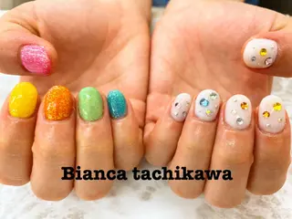 ネイル Bianca 立川店 小川のネイルデザイン