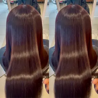 ロング カラー 🌷🪽ྀི 岡本 かおり 🪽ྀི🌷のヘアスタイル