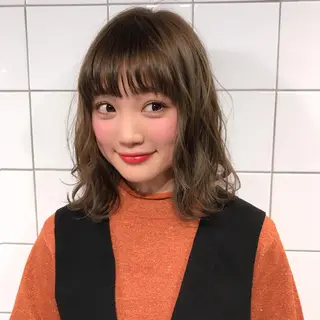 ミディアム 髪質改善縮毛矯正✨ ナリタユウヤのヘアスタイル