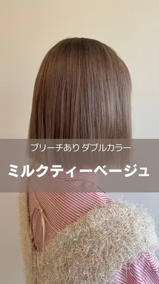 カラー toca...所属・KANOKA (toca...)のヘアスタイル