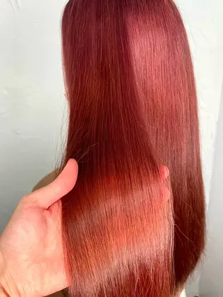 ロング 北川 飛瑶のヘアスタイル