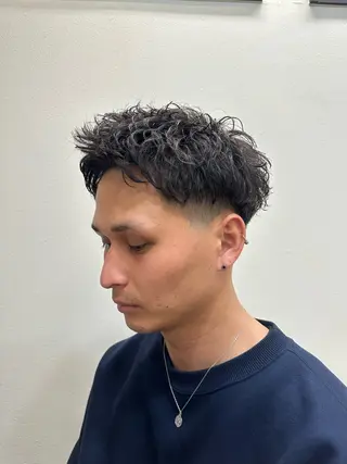 パーマ メンズ RITZ 小平颯真のヘアスタイル