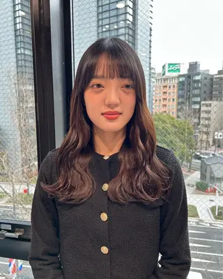 ロング 寺川留以 /カットモデル募集中のヘアスタイル