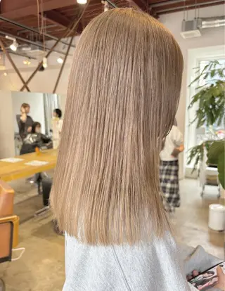 セミロング Ore'S Here BE Grad所属・イデカワ リナのヘアスタイル