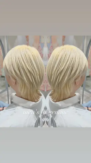 カラー メンズ 💎メンズパーマ特化 🥇癖毛活かしのプロのヘアスタイル